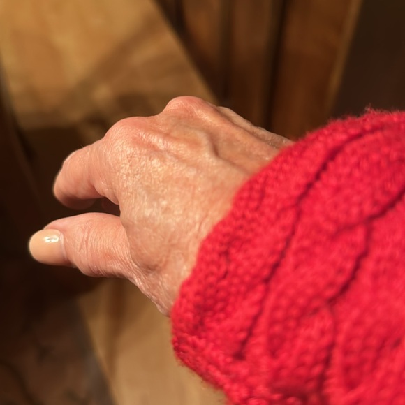 Coldwater Creek petite red suede jacket - Picture 13 of 13